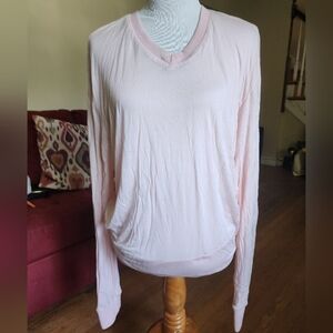 D&G Light Pink Long Sleeve Tee